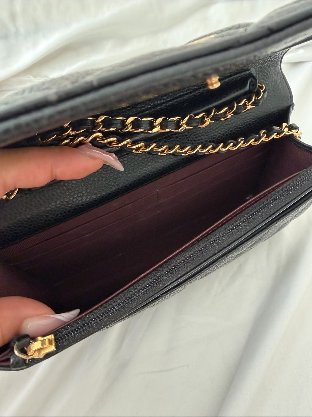 chanel wallet on chain gold hardware - Picture 3 of 10